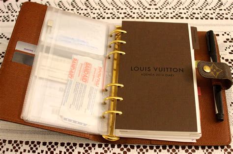 filofax refills louis vuitton|Louis Vuitton binder.